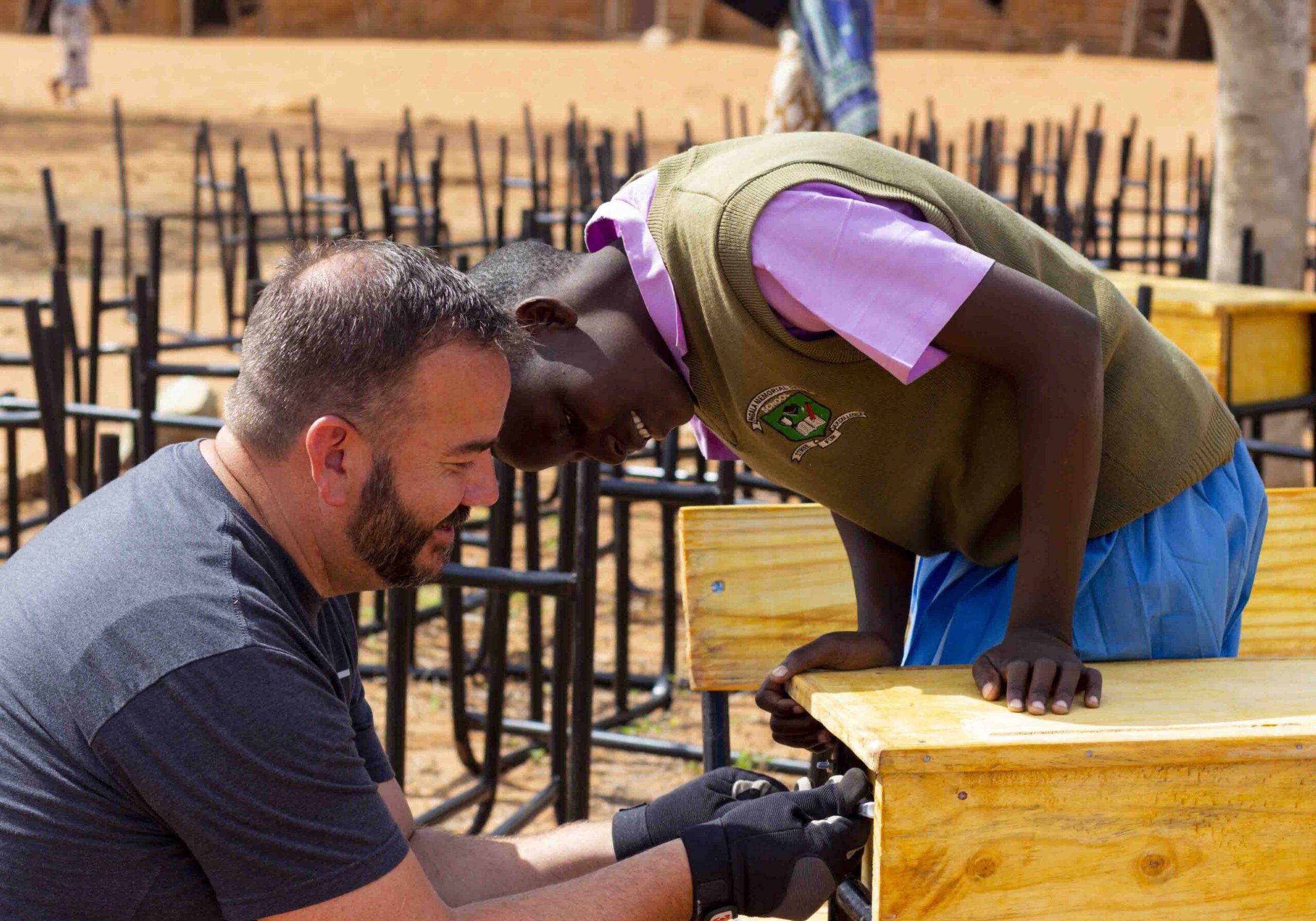 Building of a desk (1)